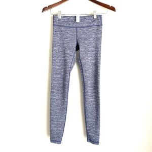 IVIVVA Girls 10 Blue Gray Stripe Pattern Full Length Leggings E10